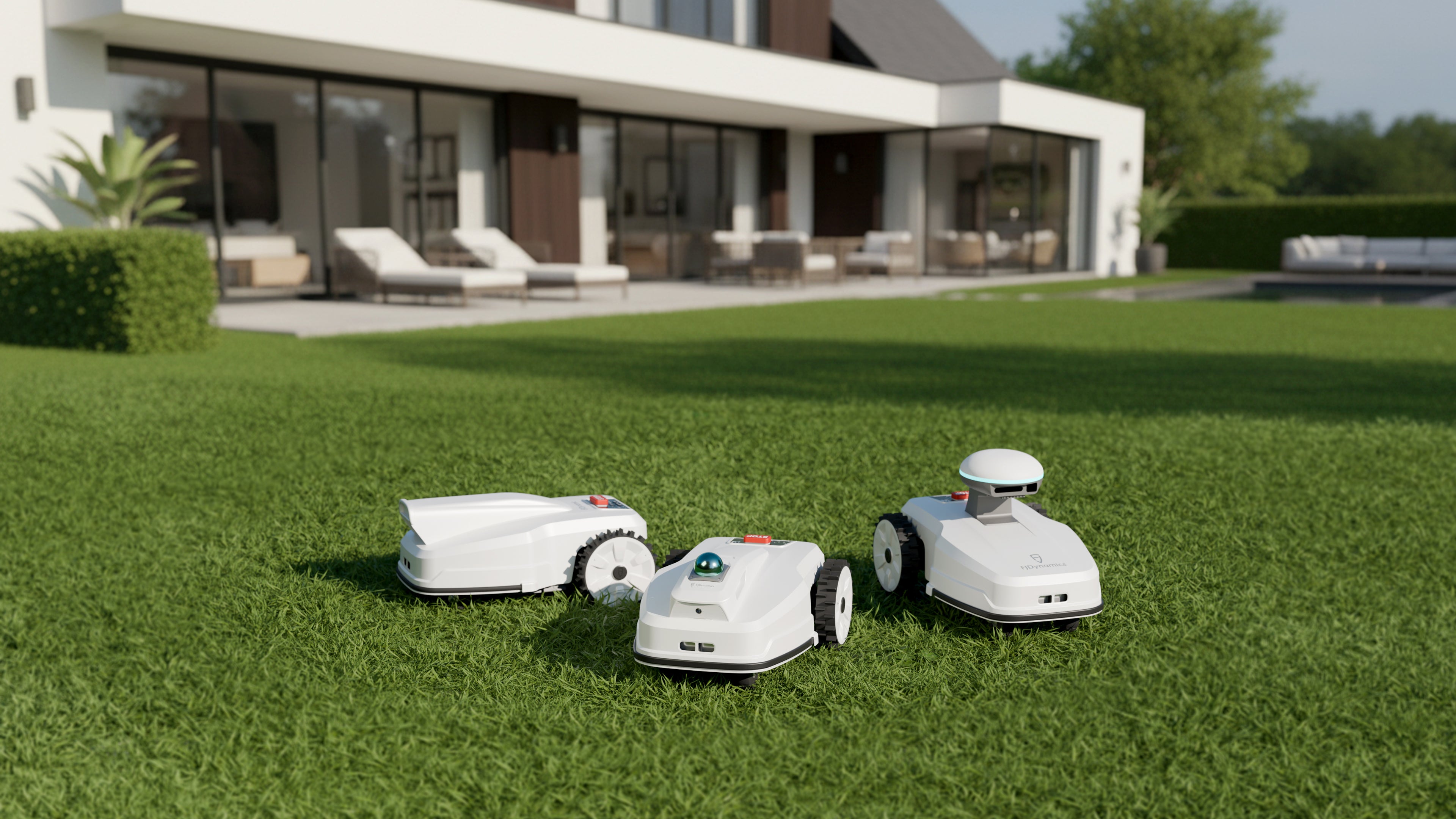 automatic lawn mower robot