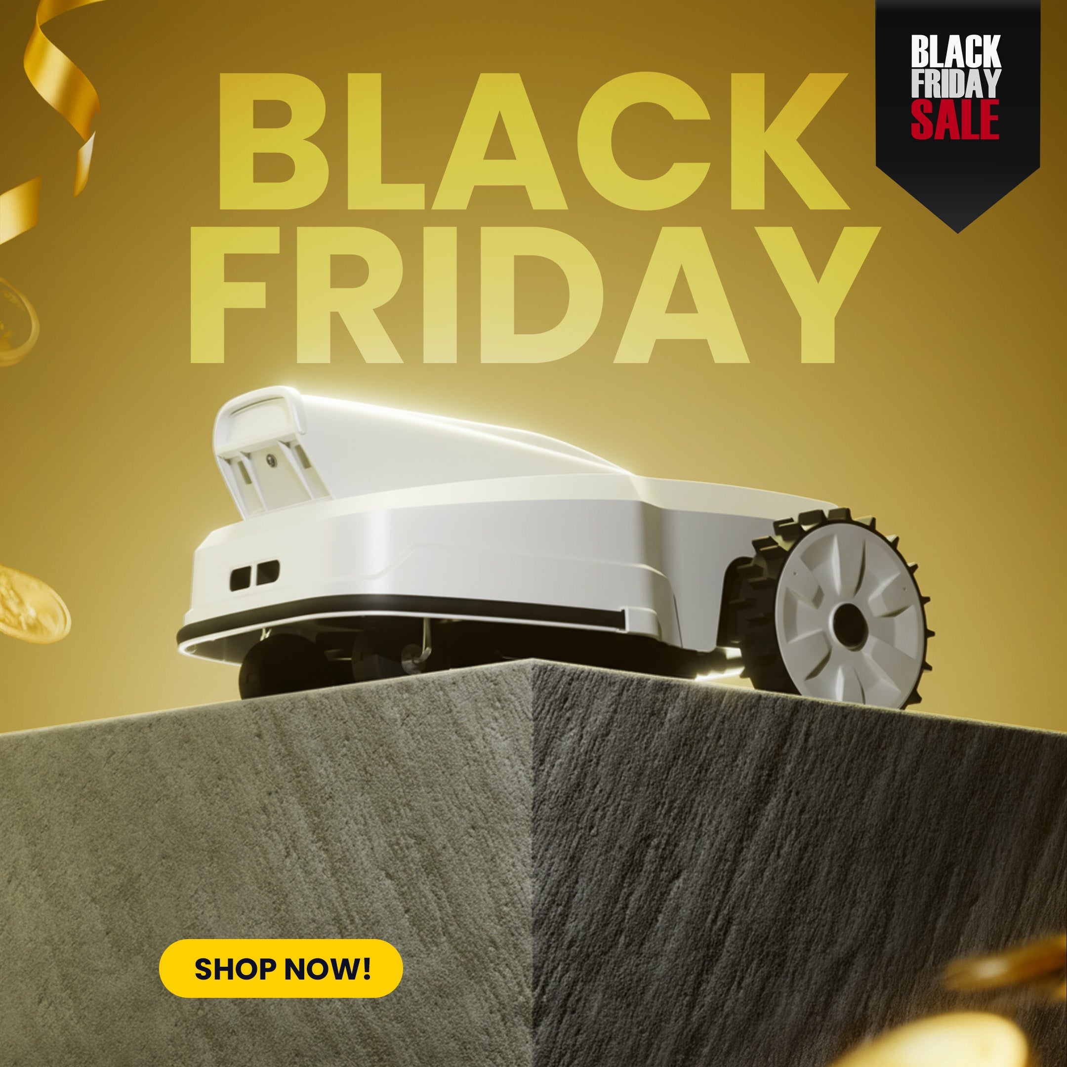 FJD FV2000 Automatisk robotgräsklippare utan kantkabel