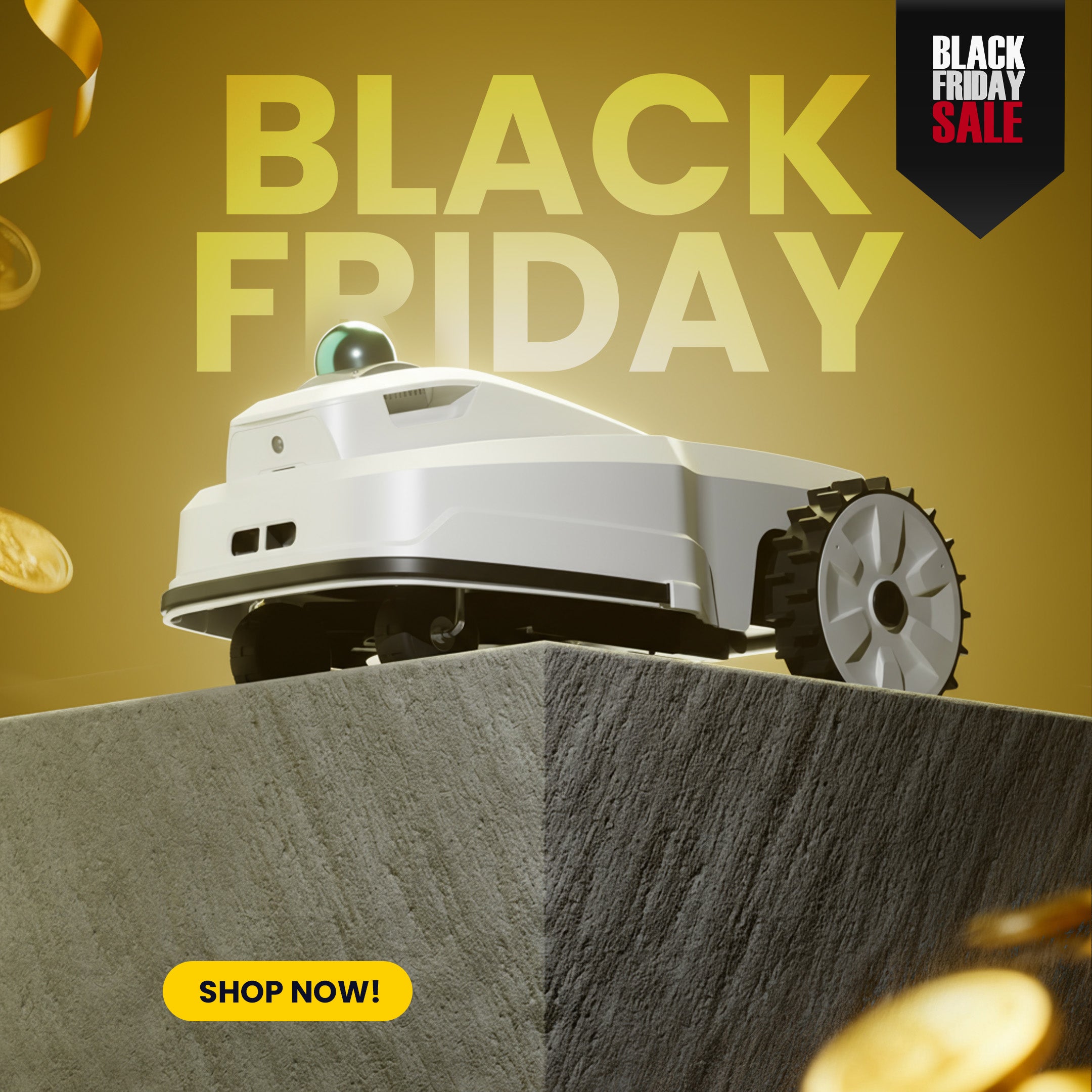 FJD FL3000 LiDAR-robotgräsklippare utan kabel