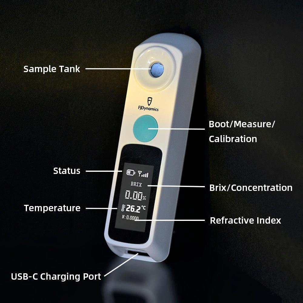FJDynamics Digital Brix Refractometer - FJDynamics